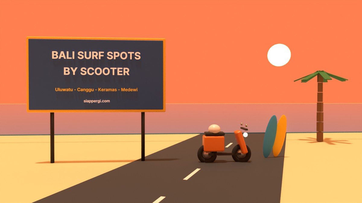 Bali Surf Spots by Scooter: Where to Surf by Season and How to Carry Your Board