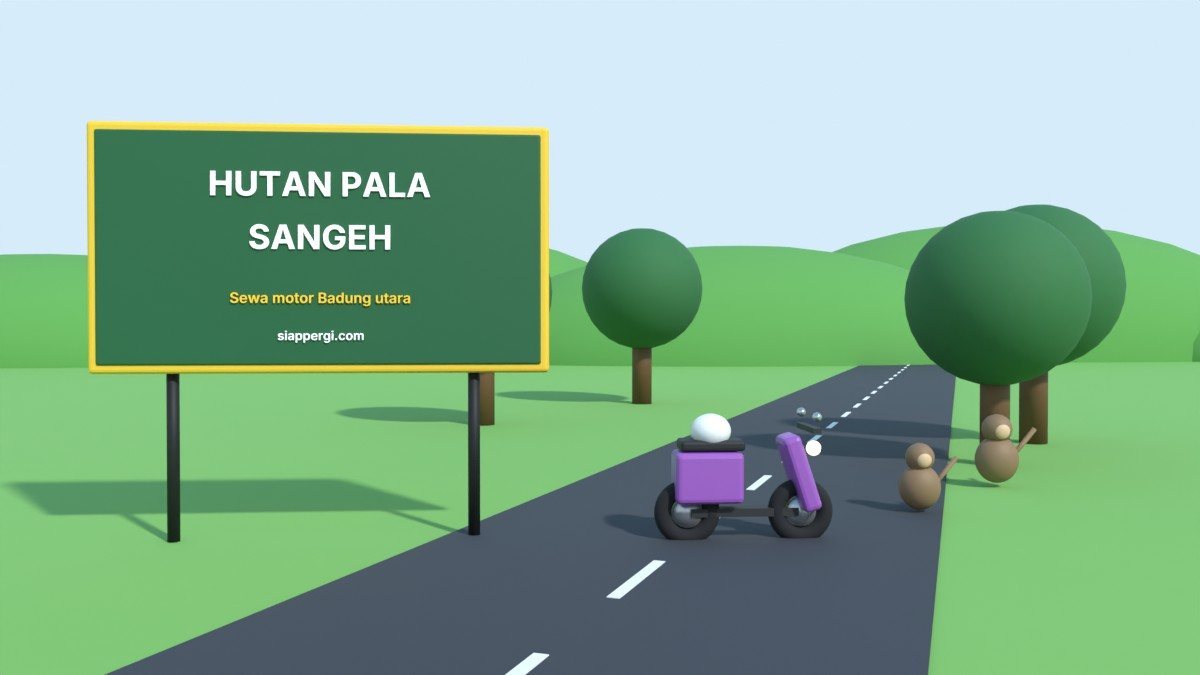 Monyet ekor panjang di Hutan Pala Sangeh, Abiansemal. Jangan memberi makan atau meninggalkan barang di motor.