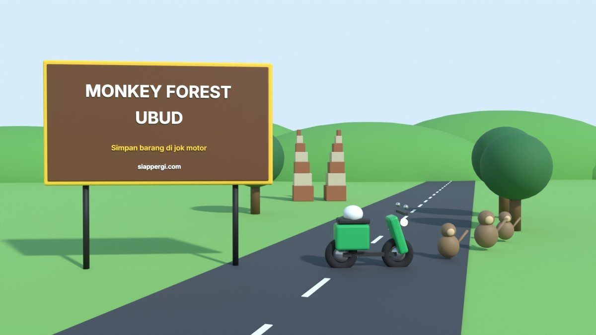 Ubud's Monkey Forest, a short scooter ride from central Ubud.