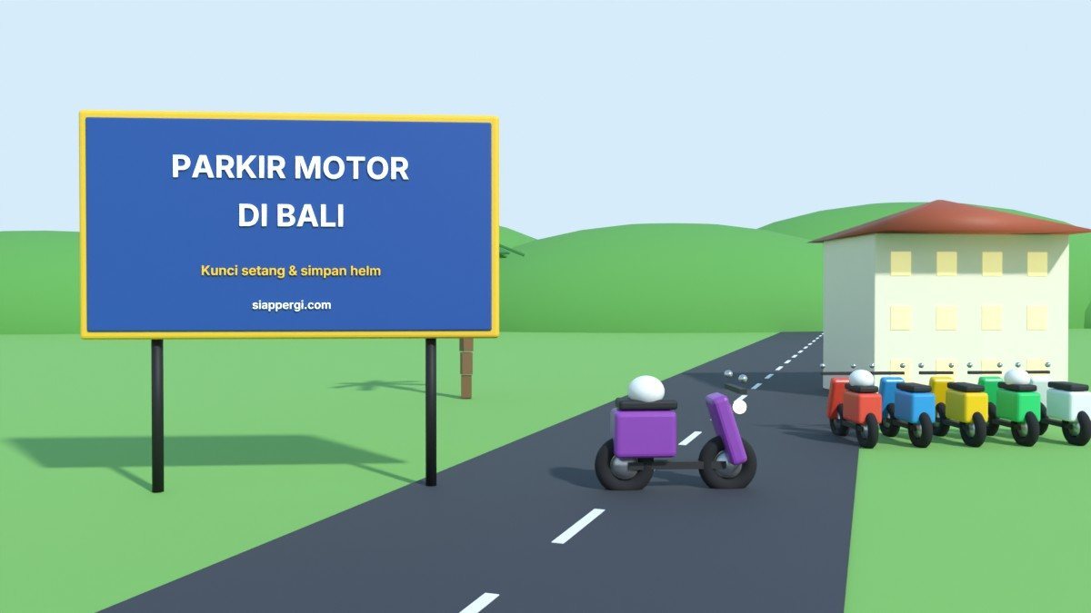 Automatic scooters are the most common vehicles in Bali — light, fuel-efficient and easy to park.