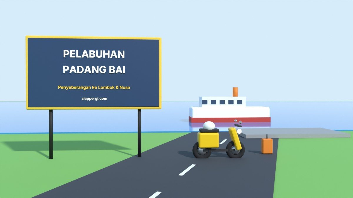 Pelabuhan di Bali Timur sangat ramai saat musim liburan. Datang lebih pagi.