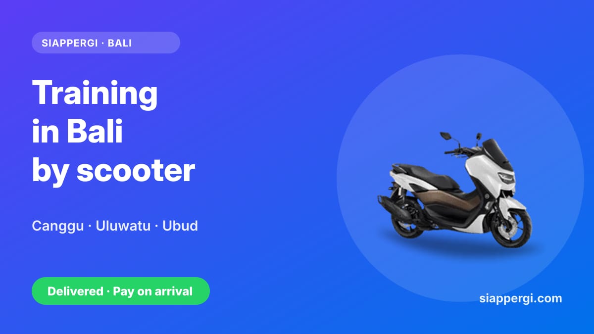 Training in Bali: Gyms & Fitness Areas by Scooter (Canggu, Uluwatu, Ubud)