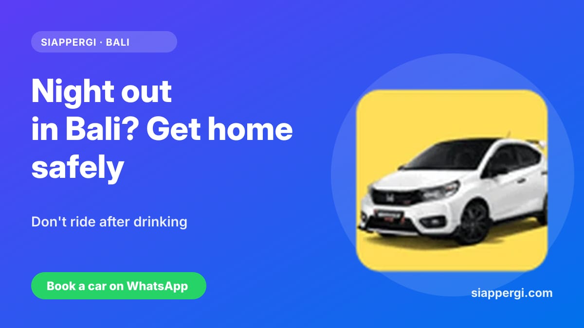 Getting Home Safely After a Night Out in Bali: Why Not to Ride, and What to Do Instead