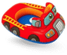 Baby Red Car rental in Bali